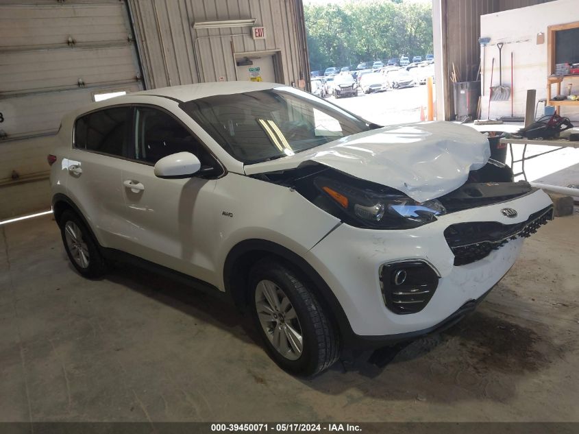 2017 Kia Sportage Lx VIN: KNDPMCAC2H7039852 Lot: 39450071