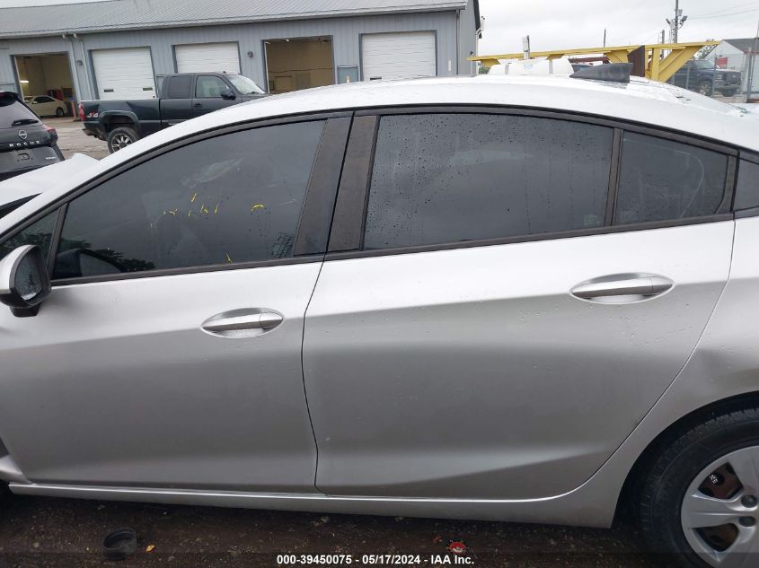 2017 Chevrolet Cruze Ls Auto VIN: 1G1BC5SM7H7134402 Lot: 39450075