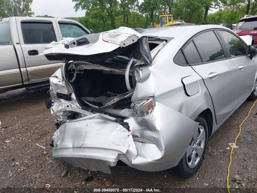 2017 Chevrolet Cruze Ls Auto VIN: 1G1BC5SM7H7134402 Lot: 39450075