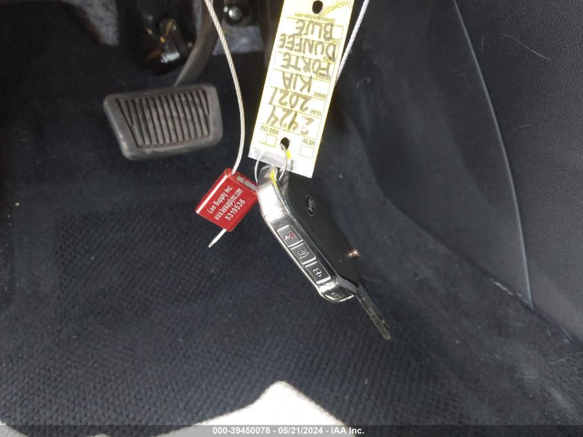 2021 Kia Forte Lxs VIN: 3KPF24AD2ME407487 Lot: 39450078