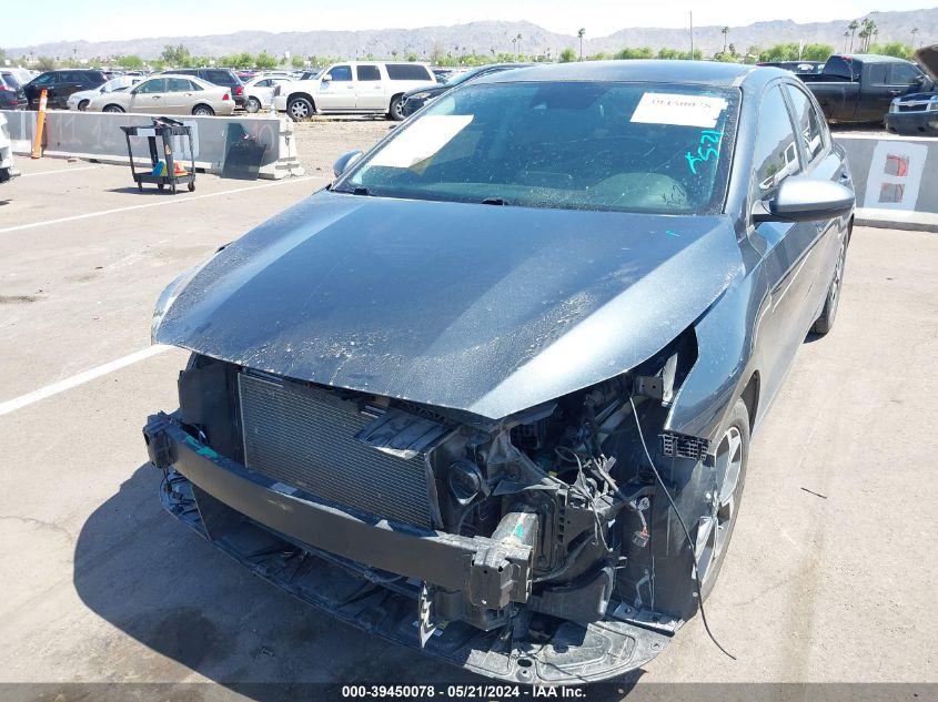 2021 Kia Forte Lxs VIN: 3KPF24AD2ME407487 Lot: 39450078