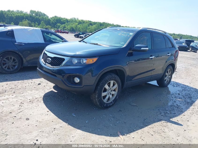 2013 Kia Sorento Lx VIN: 5XYKT4A63DG335604 Lot: 39450083