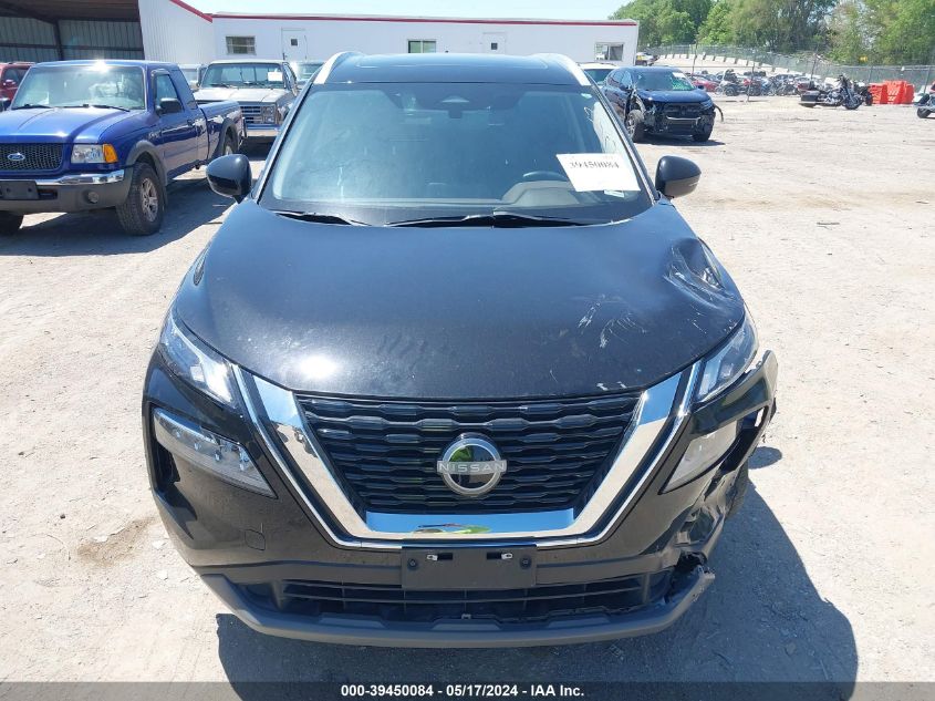 2022 Nissan Rogue Sv Intelligent Awd VIN: JN8BT3BB2NW337195 Lot: 39450084