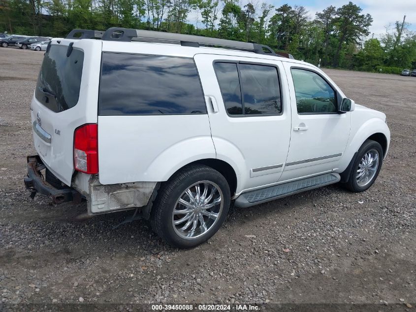 2010 Nissan Pathfinder S/Le/Se VIN: 5N1AR1NB6AC602326 Lot: 39450088