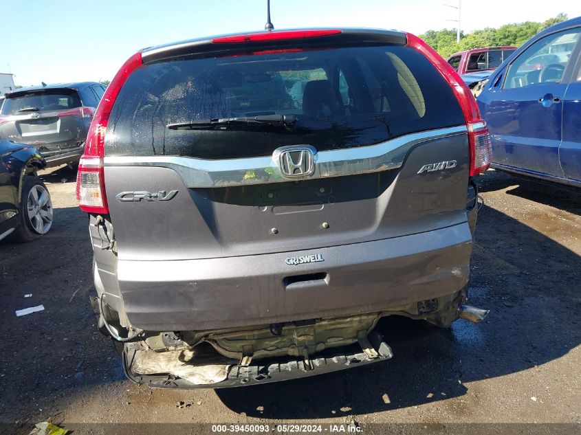 2016 HONDA CR-V EX - 2HKRM4H52GH711246