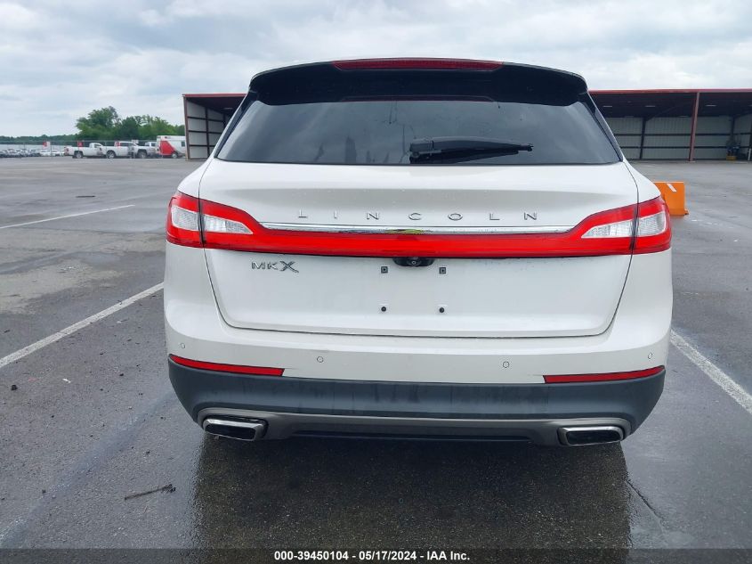 2016 Lincoln Mkx Reserve VIN: 2LMTJ6LR1GBL80093 Lot: 39450104