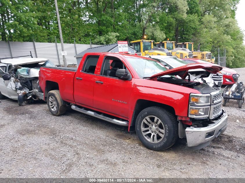 2014 Chevrolet Silverado 1500 1Lt VIN: 1GCVKREC0EZ207675 Lot: 39450114