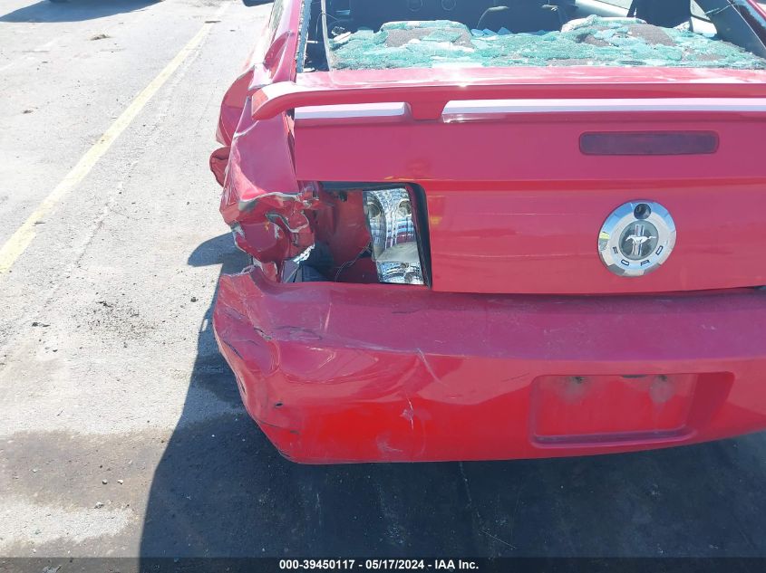 2006 Ford Mustang V6 VIN: 1ZVFT80N265214752 Lot: 39450117