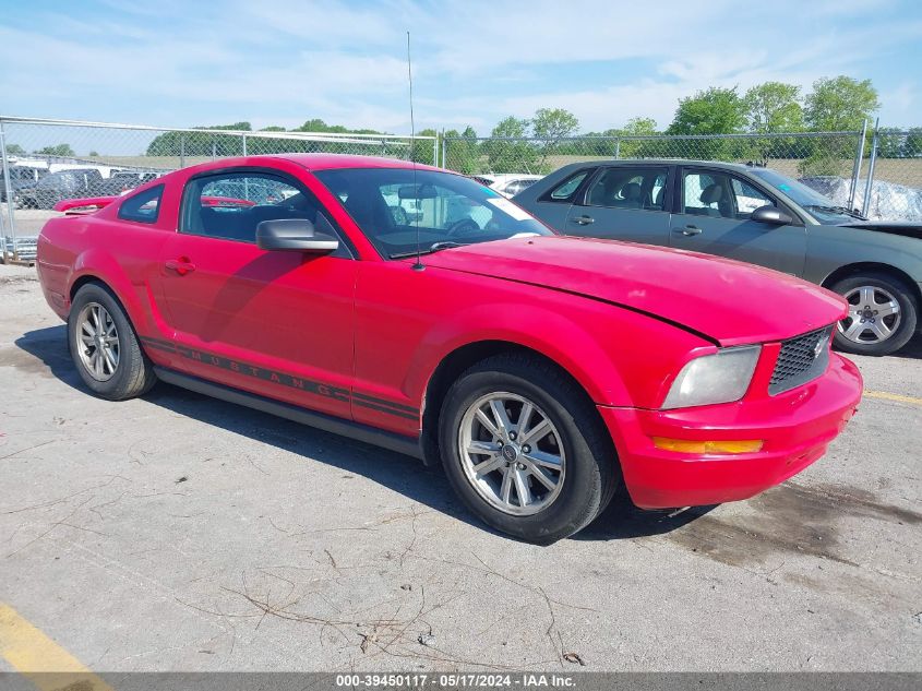 2006 Ford Mustang V6 VIN: 1ZVFT80N265214752 Lot: 39450117