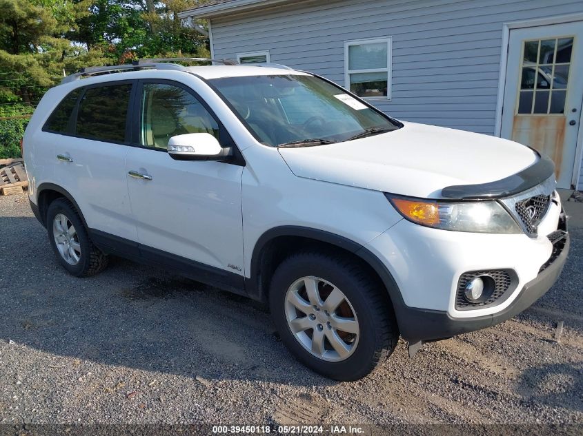 2011 Kia Sorento Lx VIN: 5XYKTDA18BG180422 Lot: 39450118