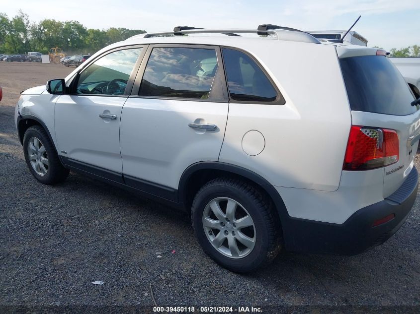 2011 Kia Sorento Lx VIN: 5XYKTDA18BG180422 Lot: 39450118