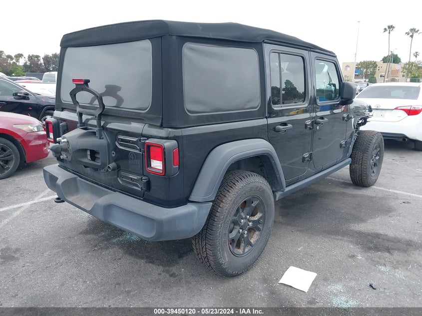 VIN 1C4HJXDN0LW237183 2020 JEEP WRANGLER UNLIMITED WILLYS 4X4