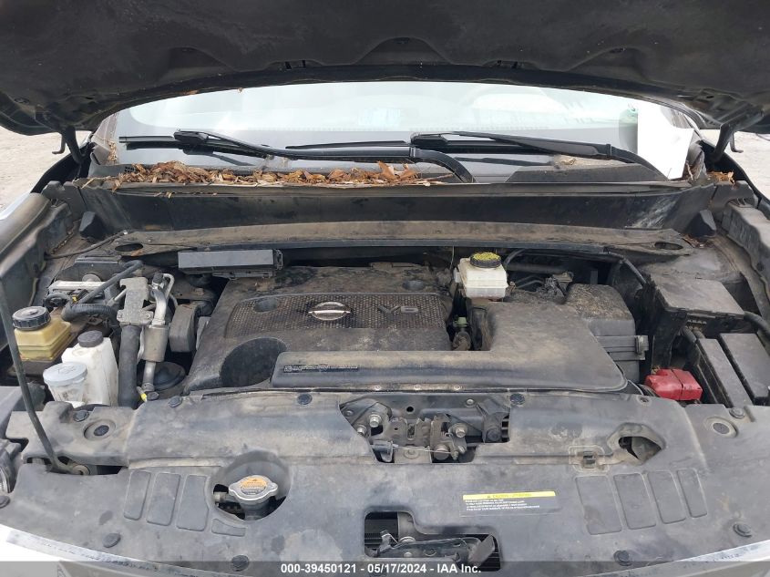 2015 Nissan Pathfinder Sl VIN: 5N1AR2MM4FC615639 Lot: 39450121