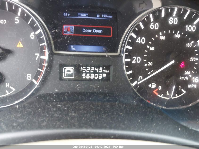 2015 Nissan Pathfinder Sl VIN: 5N1AR2MM4FC615639 Lot: 39450121