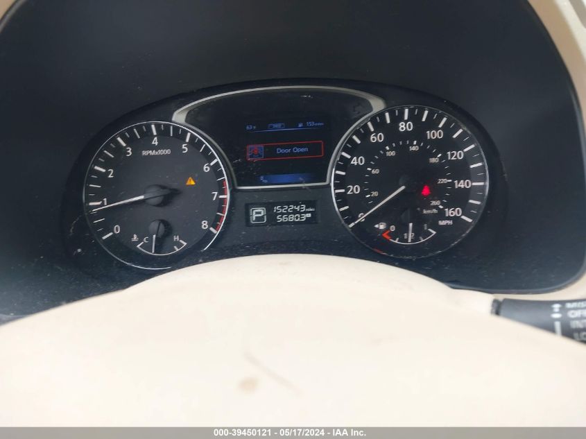 2015 Nissan Pathfinder Sl VIN: 5N1AR2MM4FC615639 Lot: 39450121