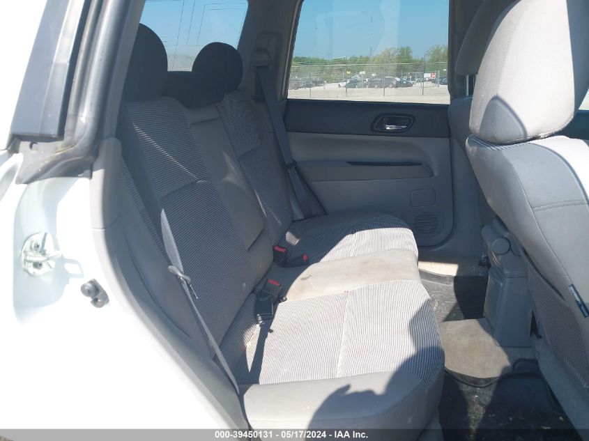 2006 Subaru Forester 2.5X VIN: JF1SG65646H709549 Lot: 39450131