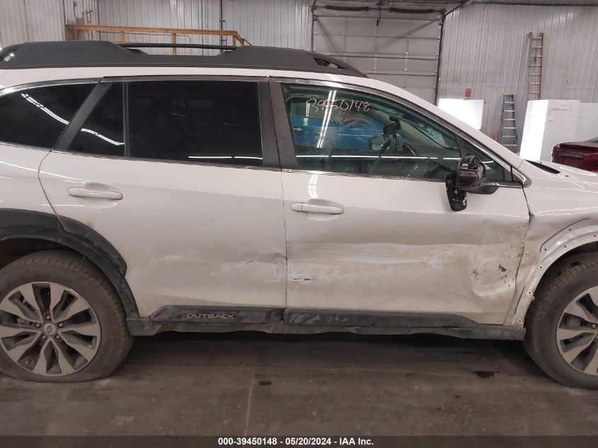 2024 Subaru Outback Limited VIN: 4S4BTAMC8R3133526 Lot: 39450148