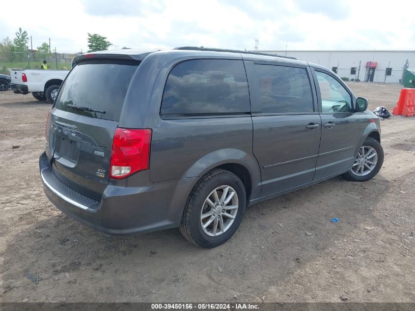 2016 Dodge Grand Caravan Sxt VIN: 2C4RDGCG9GR181337 Lot: 39450156