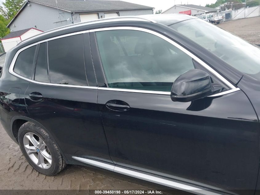 2019 BMW X3 Sdrive30I VIN: 5UXTR7C52KLF34266 Lot: 39450198