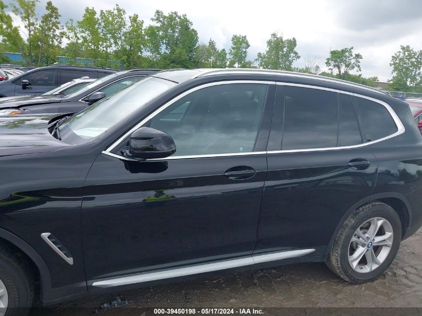 2019 BMW X3 Sdrive30I VIN: 5UXTR7C52KLF34266 Lot: 39450198