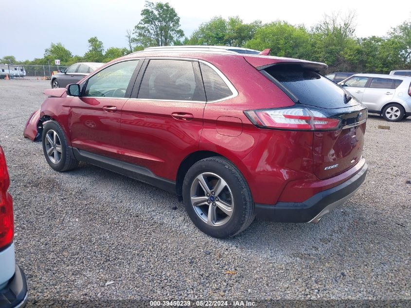 2019 Ford Edge Sel VIN: 2FMPK4J91KBB02255 Lot: 39450239