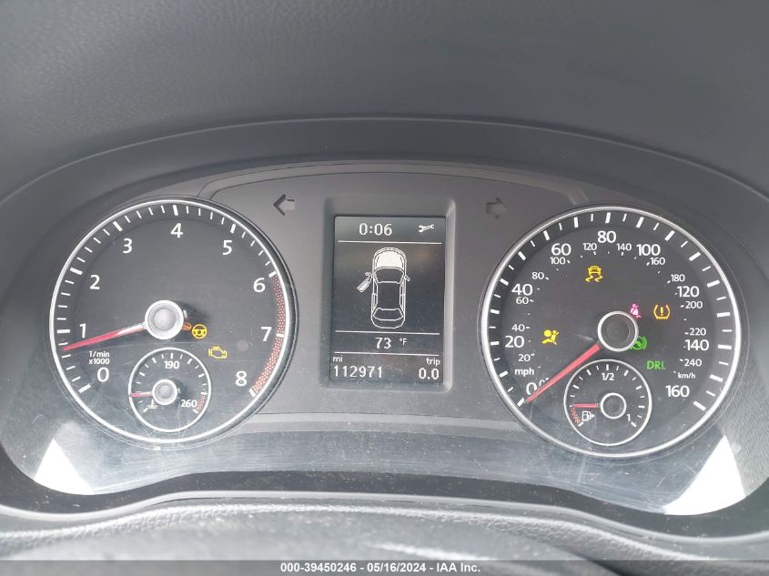 2015 Volkswagen Passat 1.8T Se VIN: 1VWBS7A30FC064466 Lot: 39450246