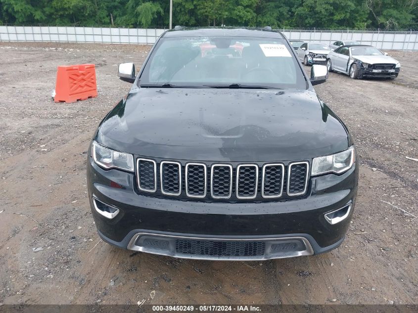 2017 Jeep Grand Cherokee Limited 4X2 VIN: 1C4RJEBG9HC659412 Lot: 39450249