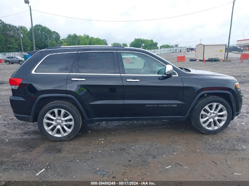 2017 Jeep Grand Cherokee Limited 4X2 VIN: 1C4RJEBG9HC659412 Lot: 39450249