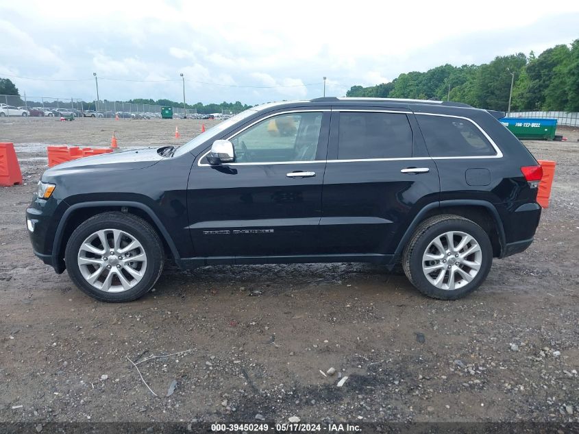 2017 Jeep Grand Cherokee Limited 4X2 VIN: 1C4RJEBG9HC659412 Lot: 39450249