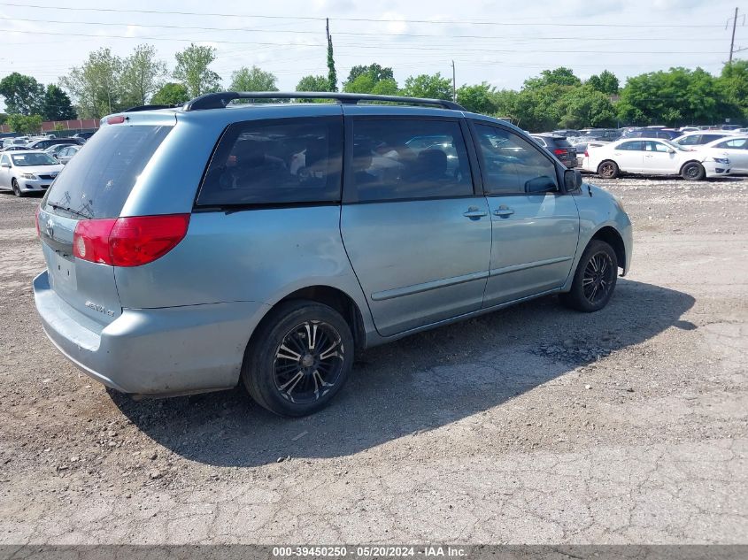 2008 Toyota Sienna Ce VIN: 5TDZK23C98S112405 Lot: 39450250