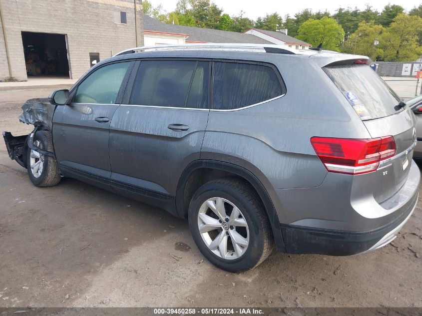 2019 Volkswagen Atlas 3.6L V6 Se W/Technology VIN: 1V2UR2CA2KC567155 Lot: 39450258