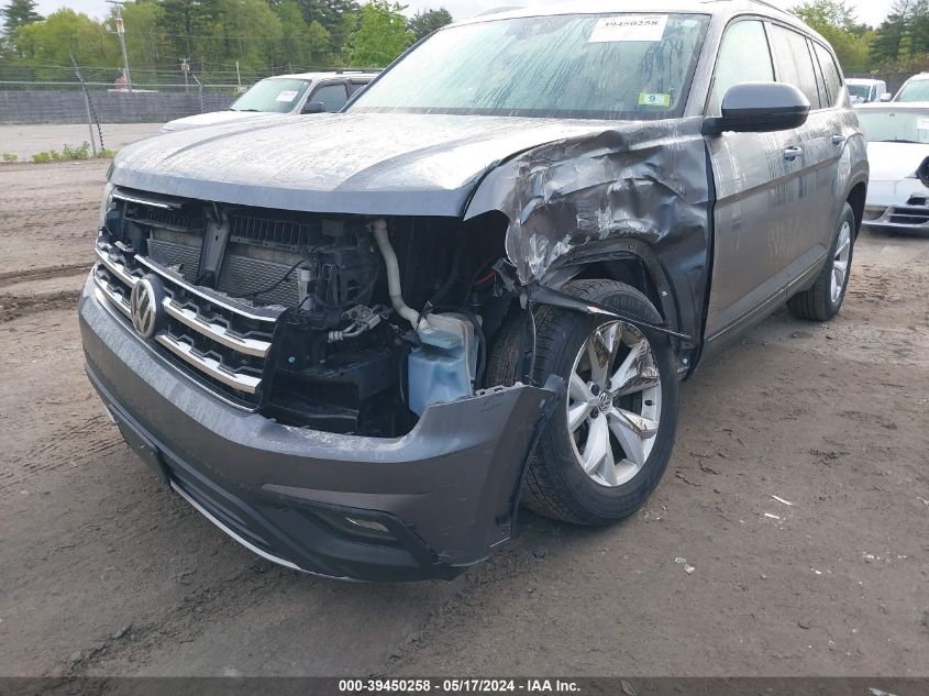 2019 Volkswagen Atlas 3.6L V6 Se W/Technology VIN: 1V2UR2CA2KC567155 Lot: 39450258