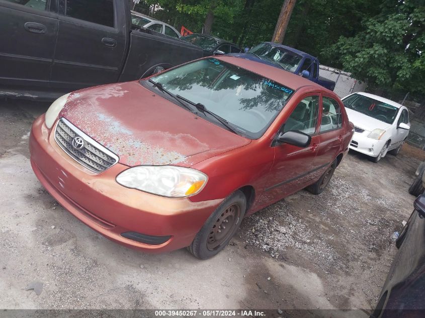 2008 Toyota Corolla Ce VIN: 1NXBR32E68Z049678 Lot: 39450267