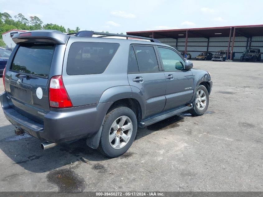 2006 Toyota 4Runner Limited V6 VIN: JTEBU17R160095583 Lot: 39450272