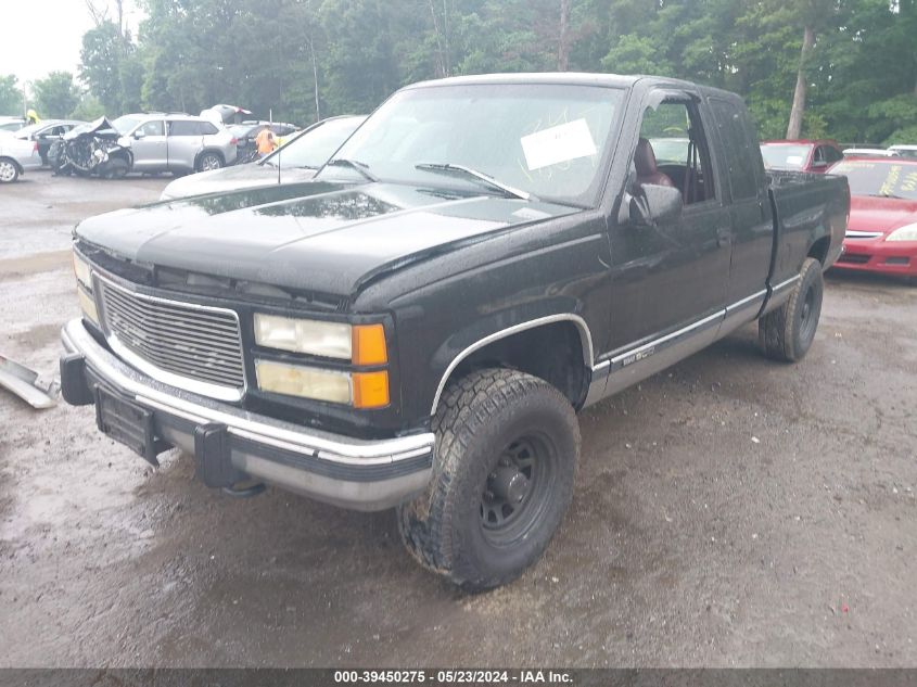 1997 GMC Sierra 1500 Sl Wideside VIN: 2GTEK19R6V1532694 Lot: 39450275