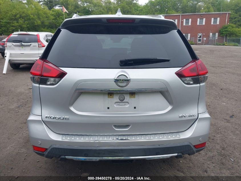 2019 Nissan Rogue Sv VIN: KNMAT2MV6KP541027 Lot: 39450278
