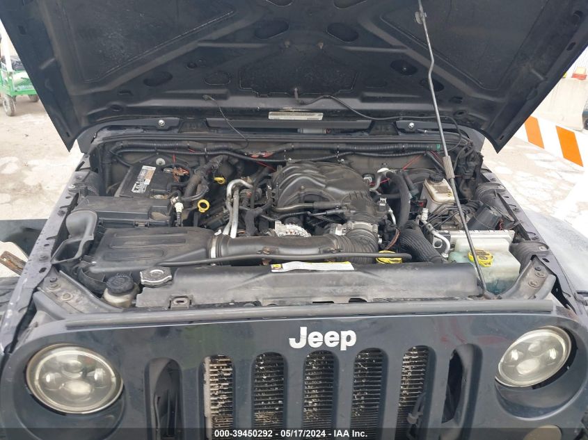 2012 Jeep Wrangler Unlimited Sport VIN: 1C4BJWDGXCL178906 Lot: 39450292