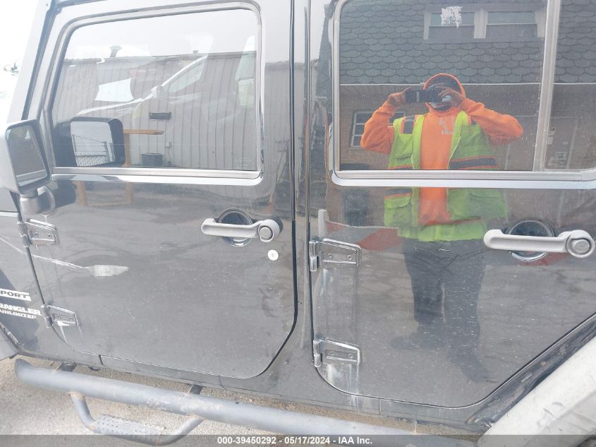 2012 Jeep Wrangler Unlimited Sport VIN: 1C4BJWDGXCL178906 Lot: 39450292