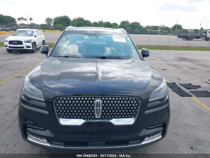 2021 Lincoln Aviator Reserve VIN: 5LM5J7WC6MGL03366 Lot: 39450293