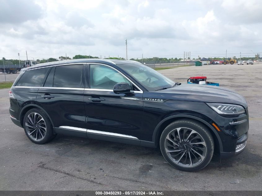 2021 Lincoln Aviator Reserve VIN: 5LM5J7WC6MGL03366 Lot: 39450293