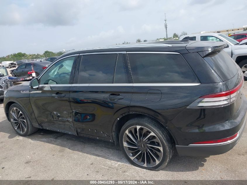 2021 Lincoln Aviator Reserve VIN: 5LM5J7WC6MGL03366 Lot: 39450293