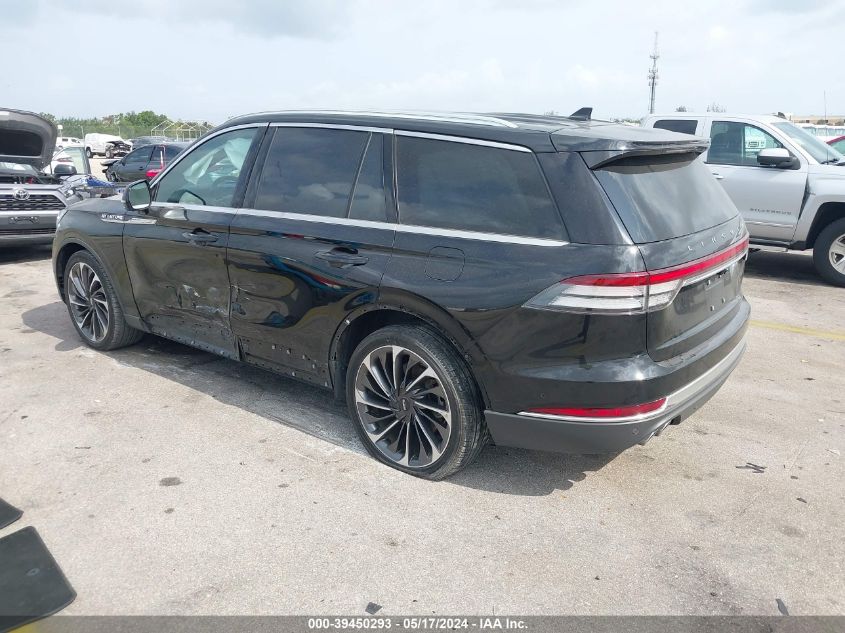 2021 Lincoln Aviator Reserve VIN: 5LM5J7WC6MGL03366 Lot: 39450293