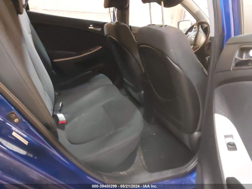 2012 Hyundai Accent Gls/Gs/Se VIN: KMHCU5AE9CU054883 Lot: 39450299