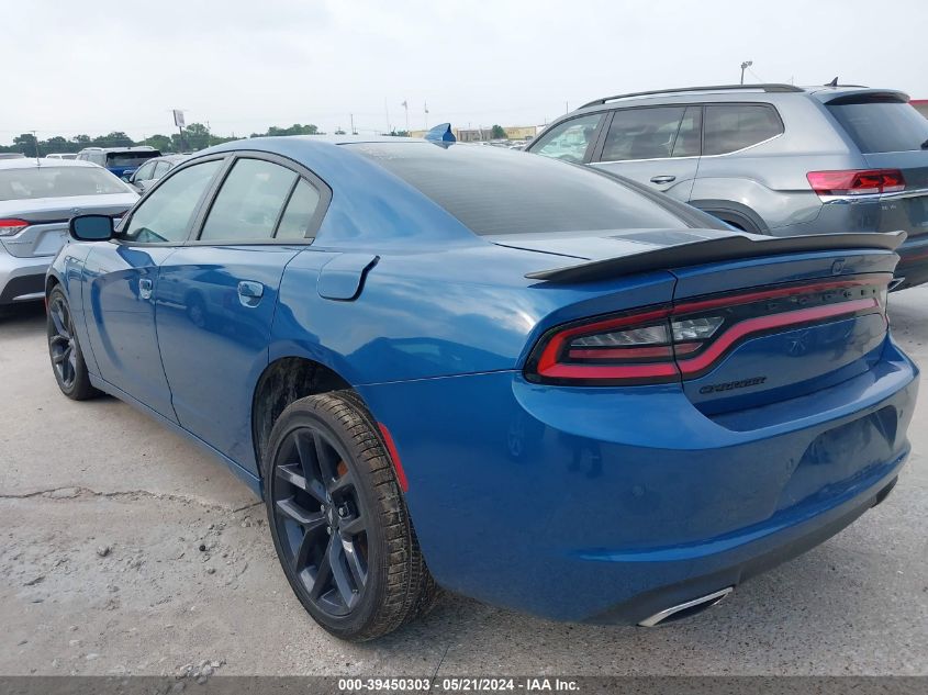 2021 Dodge Charger Sxt Rwd VIN: 2C3CDXBG7MH603683 Lot: 39450303