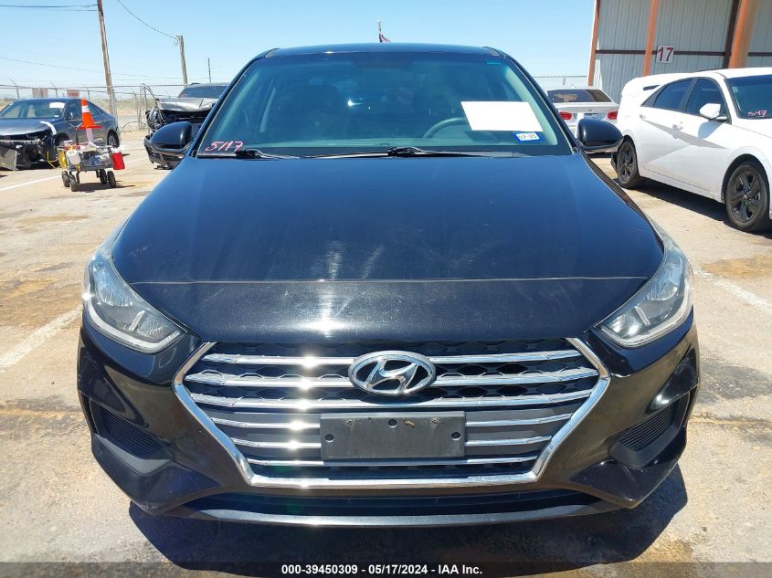 2019 Hyundai Accent Se VIN: 3KPC24A35KE040415 Lot: 39450309