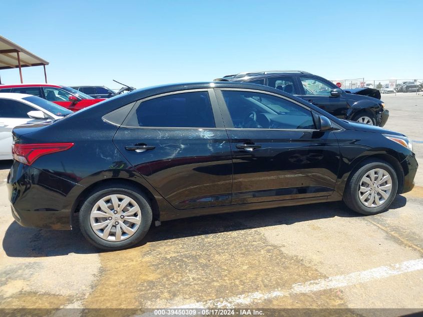 2019 Hyundai Accent Se VIN: 3KPC24A35KE040415 Lot: 39450309