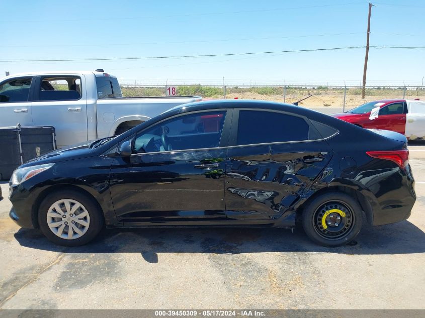 2019 Hyundai Accent Se VIN: 3KPC24A35KE040415 Lot: 39450309