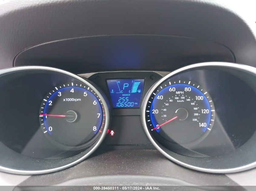 2014 Hyundai Tucson Limited VIN: KM8JU3AG7EU913503 Lot: 39450311