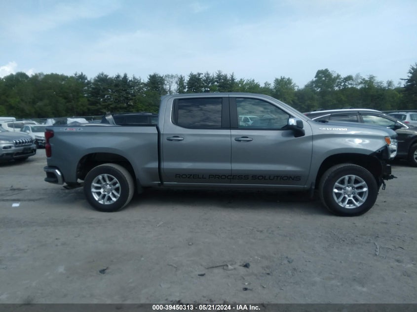 VIN 1GCPDKEK5RZ168475 2024 CHEVROLET SILVERADO 1500 4WD  SHORT BED LT WITH 2FL