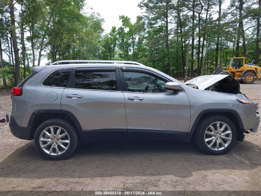 2014 Jeep Cherokee Limited VIN: 1C4PJLDB3EW227082 Lot: 39450318